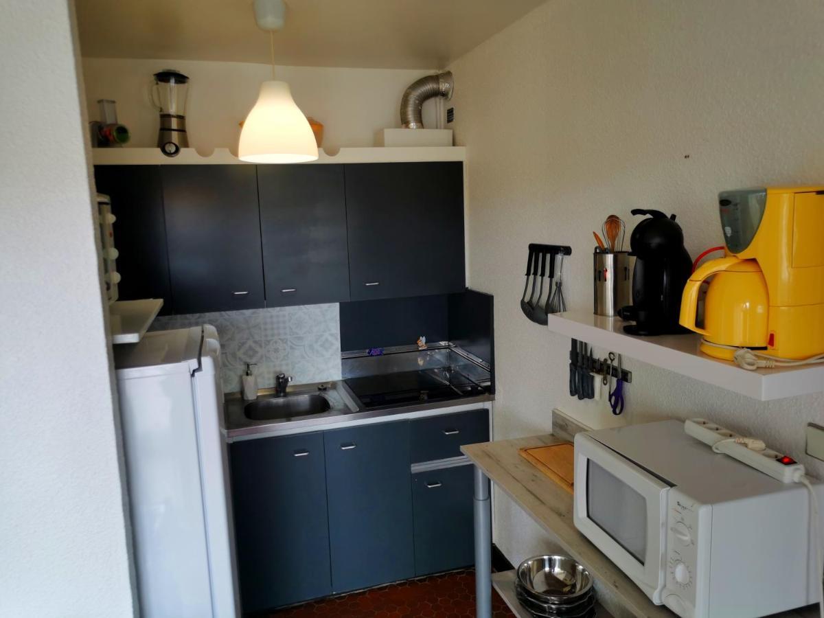 Appartement Soleil Levant - Acces Direct Plage - Terrasse - Une Chambre - Proche Commerces Le Barcarès Exteriör bild